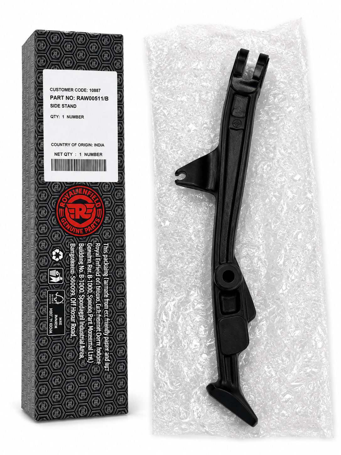 Genuine Updated – Side Stand Fit For Royal Enfield Himalayan 450 – RAW00511/B
