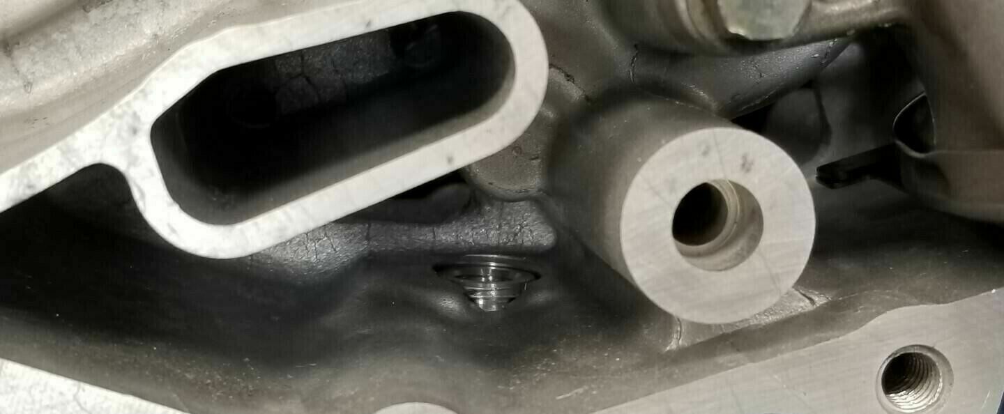 Yamaha Raptor 700 Reducer OIL DRAIN PLUG Bolt AFTER Minor Thread stripped Repair