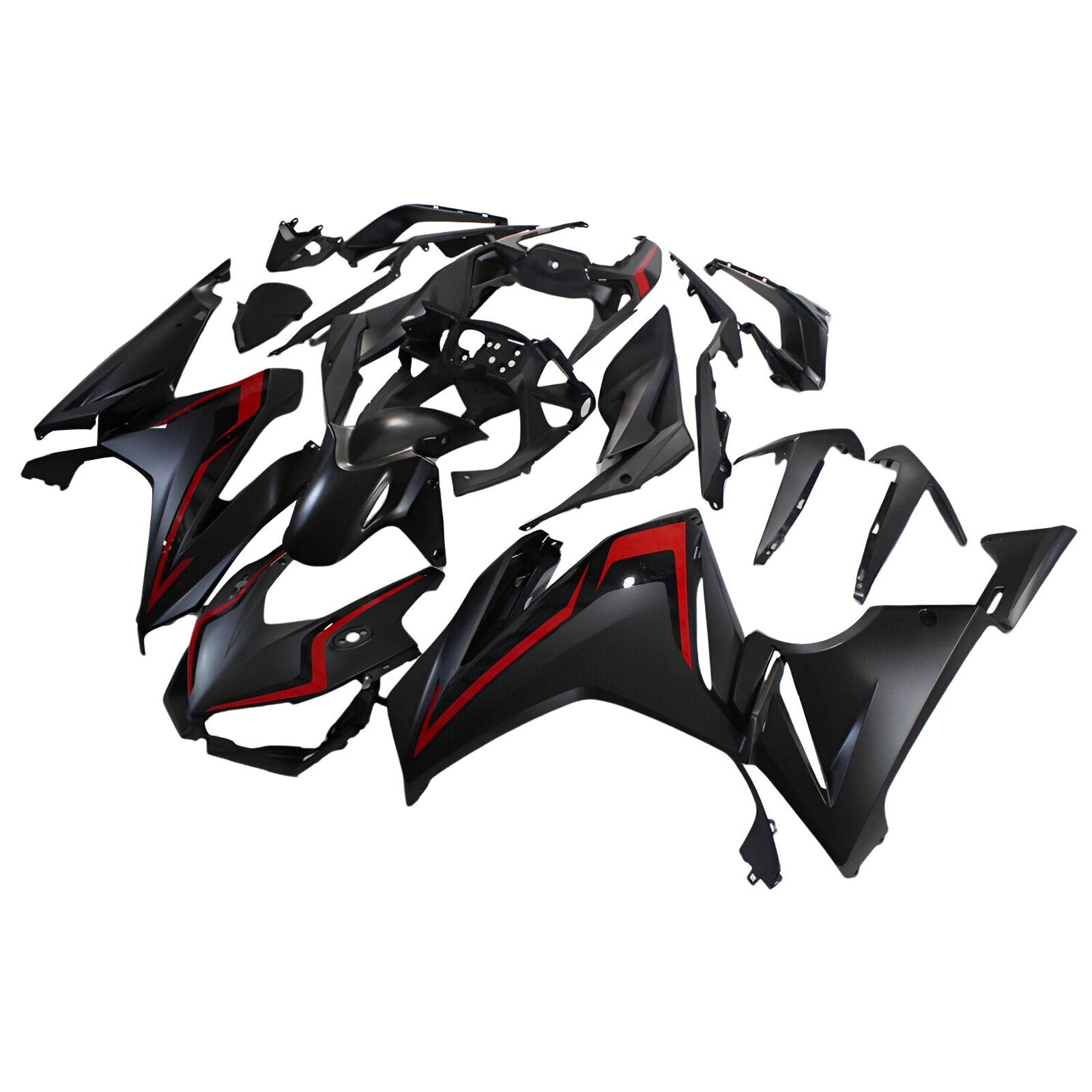 Red Black Fairing Kit for Honda CBR500R 2019 2020 2021 ABS Injection Bodywork