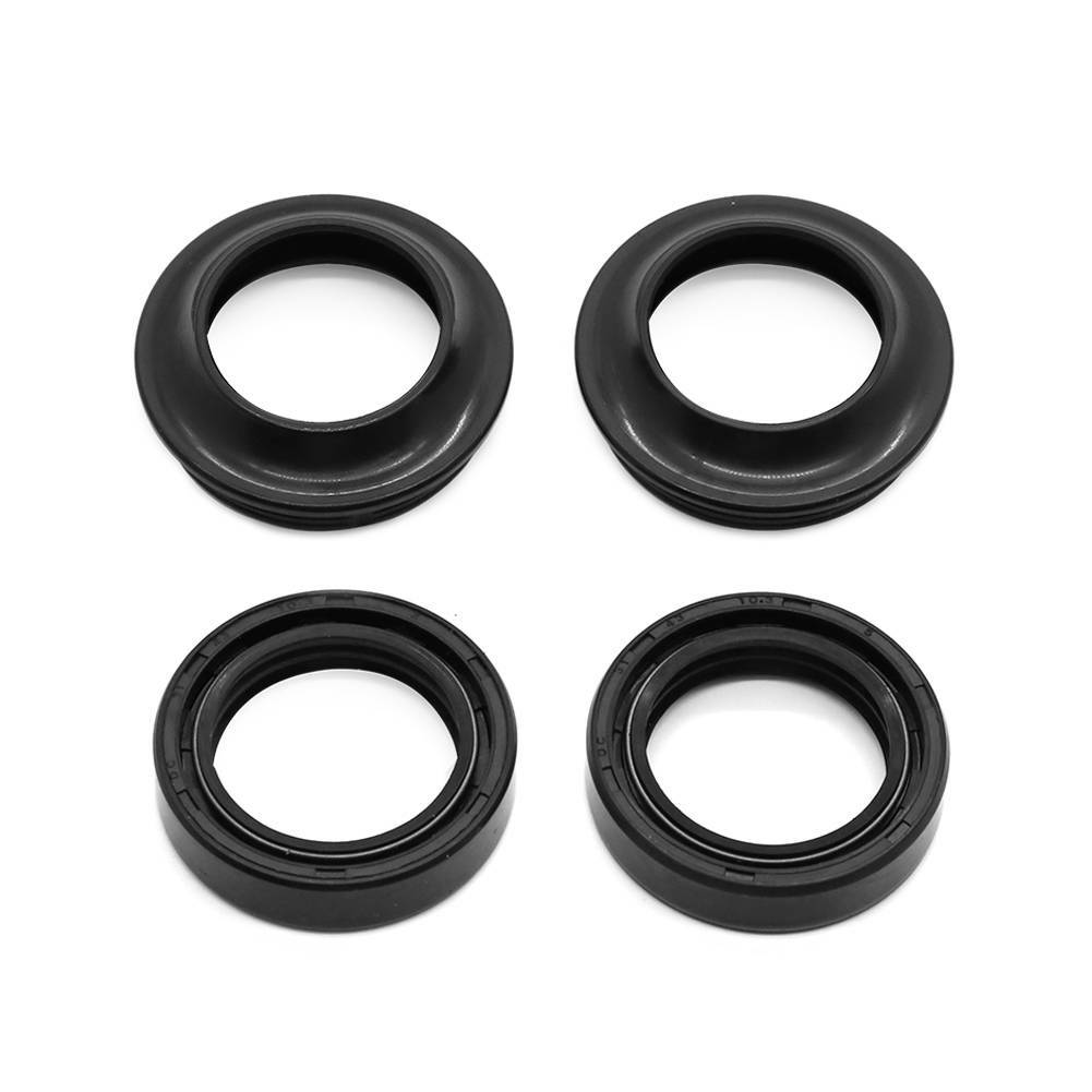 4pcs Front Fork Oil Seal Dust Seals Gaskets Kit For Honda CB200 CB250 CR80R 125