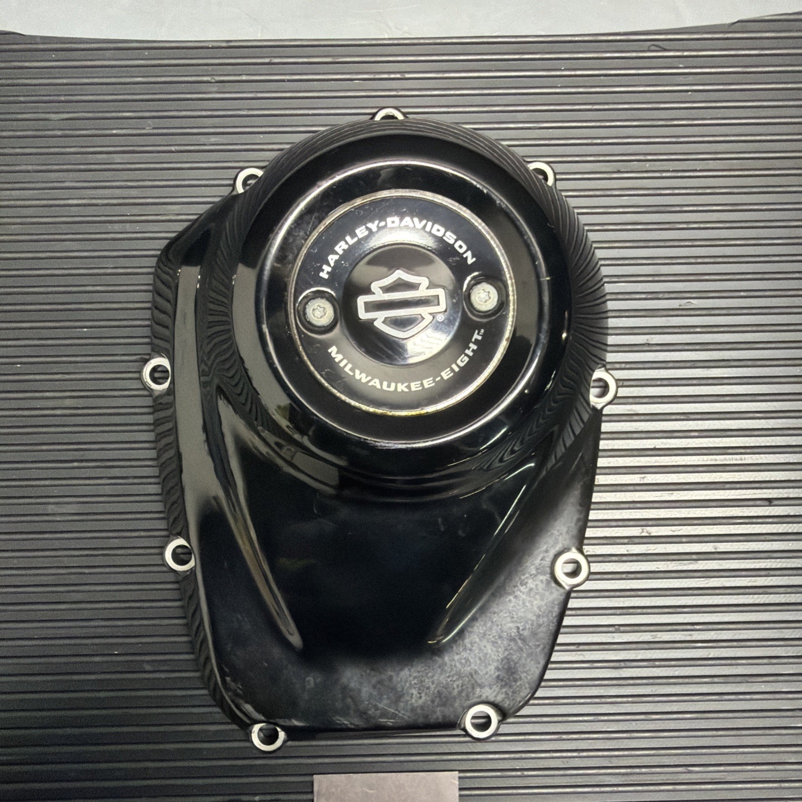 Genuine Harley-Davidson Touring Black Milwaukee Eight CAM Cover 25700368