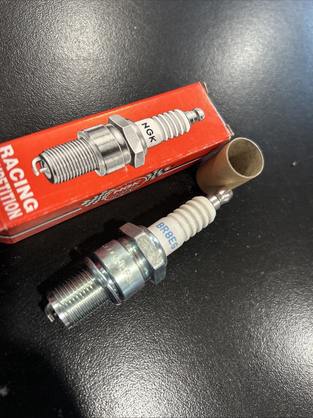 New Old Stk Genuine NGK BR8EG Competition Racing Spark Plug #3130 Free Shipping
