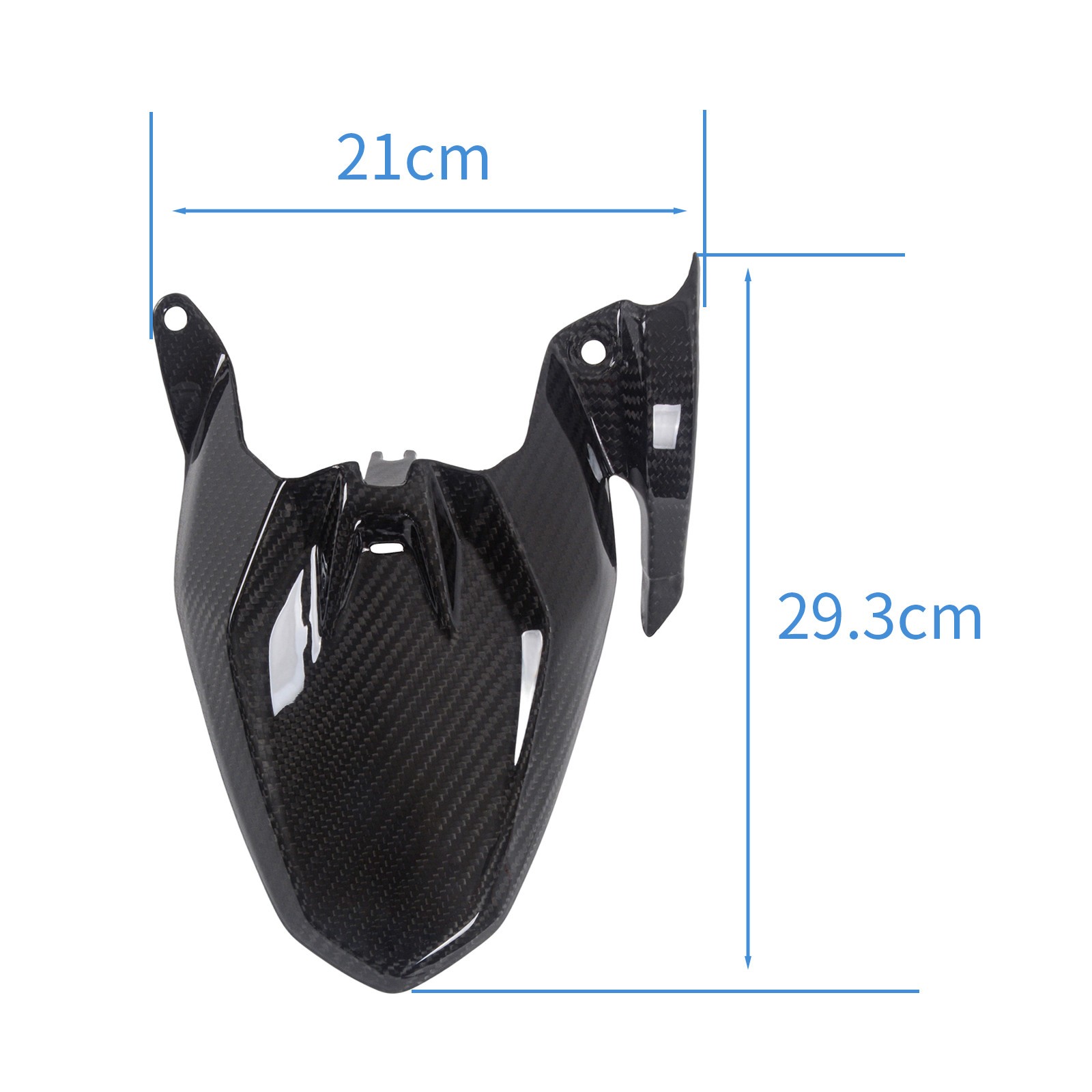 Carbon Fiber Rear Hugger Cover Motorcycle For Ducati Monster 937 2021-2023 Gloss