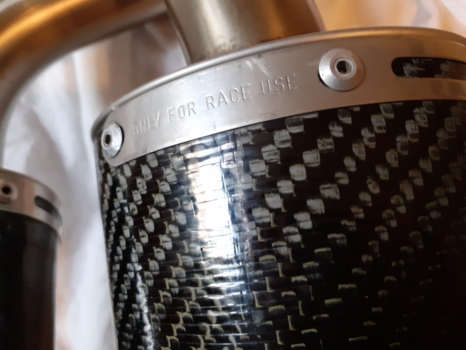 Ducati Performance 748 916 996 998 Termignoni Racing Carbon Exhausts 96103402B