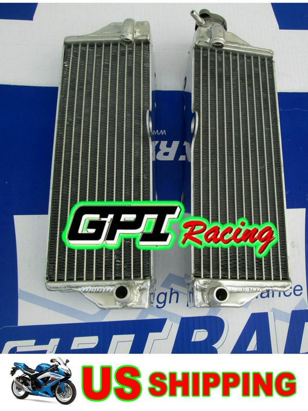 GPI Racing R&L HUSQVARNA WR300 WR 300 2009 2010 2011 09 10 11 aluminum radiator