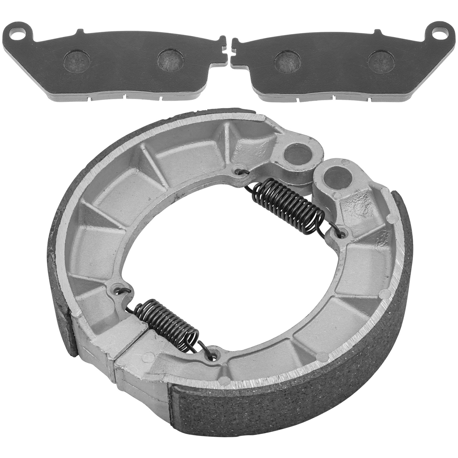 Front Brake Pads Rear Brake Shoes for Honda VT750C Shadow Ace750 Deluxe 02 03