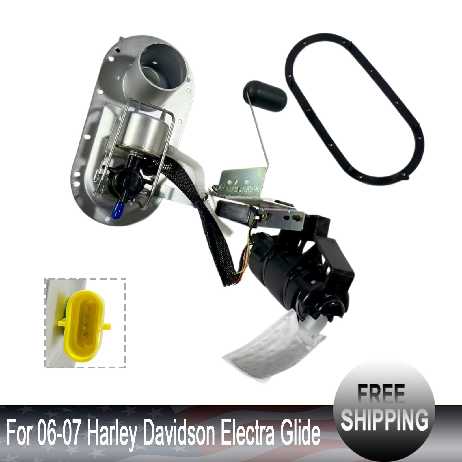 Fit For 2006-2007 Harley Davidson Electra Glide Fuel Pump Assembly 75126-06A