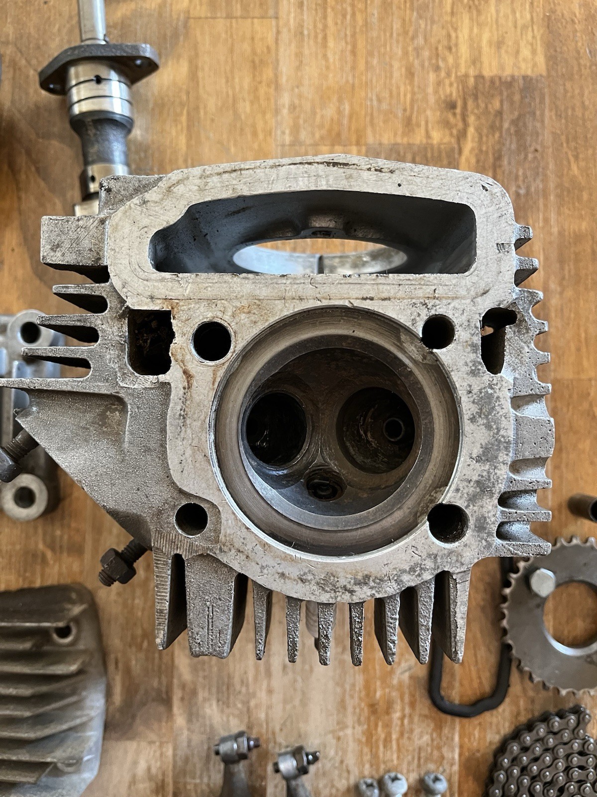 1967 Honda TRAIL 90 CT90 OEM Head Assembly Top End Same Day Shipping