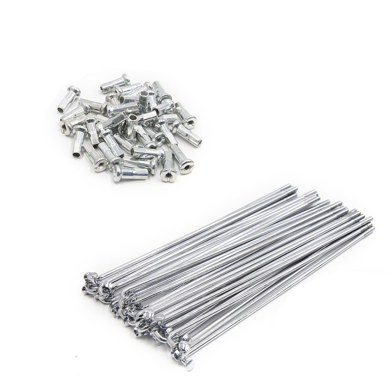 Pack of 36 3.5mm Thread Diameter 170mm Length Motorcycle Wheel Spokes w/ Nipples