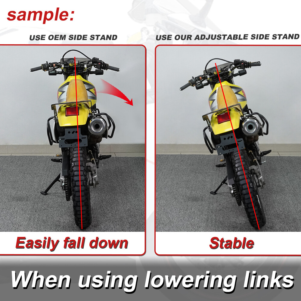 Fit For Yamaha YZFR1 2009-2014 Rear Adjustable Kickstand Adjustable Sidestand