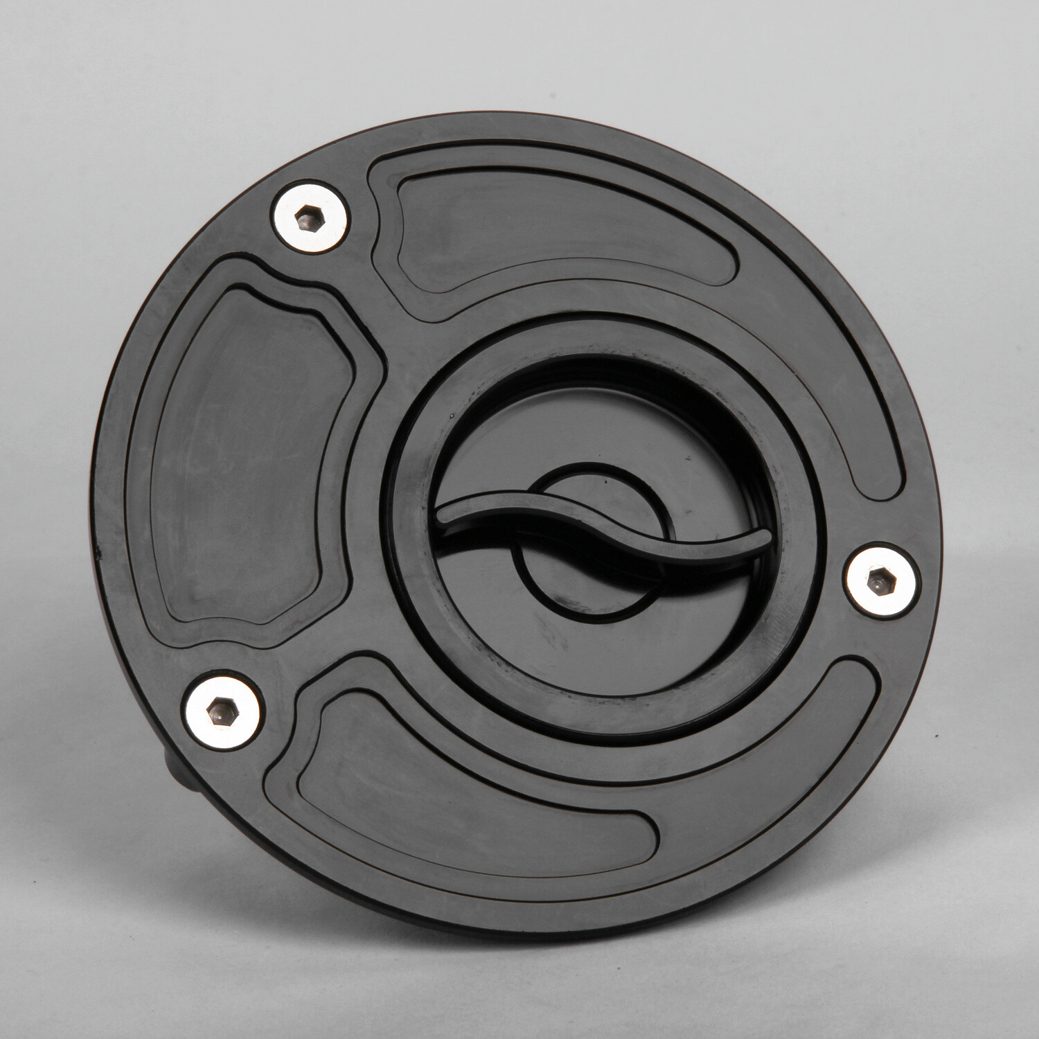 CNC Keyless Fuel Gas Tank Cap For Yamaha R6/R6S/R1/R3/R125/R25 MT-07/09 FZ-07US