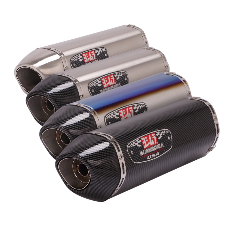 38-51MM Universal Motorcycle Exhaust Pipe Slip-On Muffler Silencer Stainless Tip