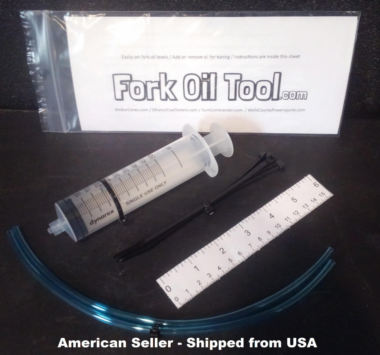 Fork Oil Syringe Motorcycle Gauge Level Tool Dirt Bike Honda Husqvarna BMW ATK