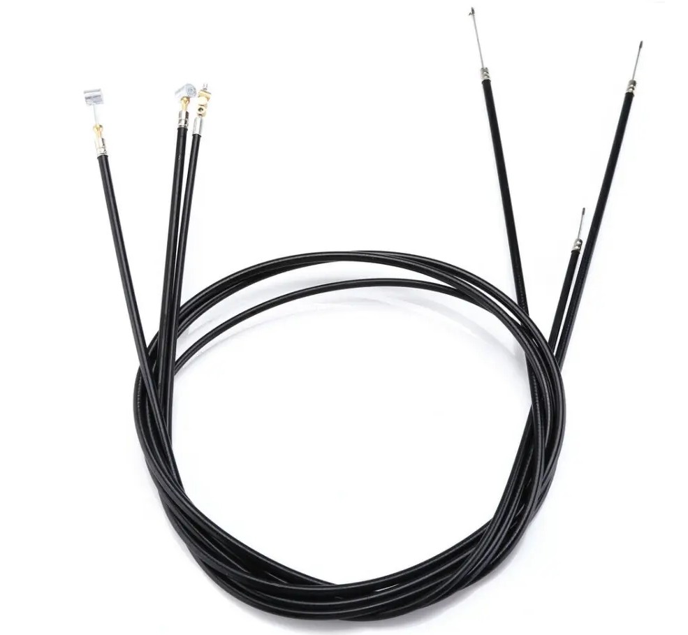 6Pcs/Set Universal Motorcycle Cable Kit Clutch Brake Throttle Choke Cable Line
