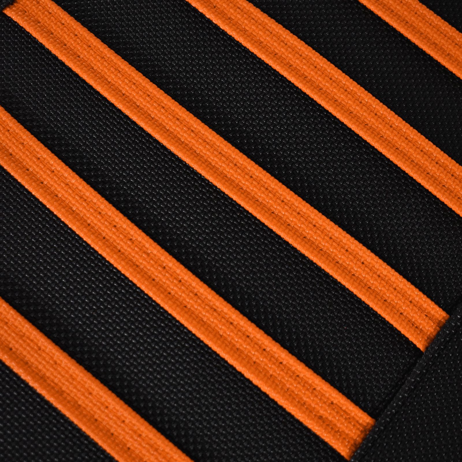2024-2025 KTM SXE-2 SX E2 Seat Cover By Enjoy Mfg ALL BLACK ORANGE RIBS #431