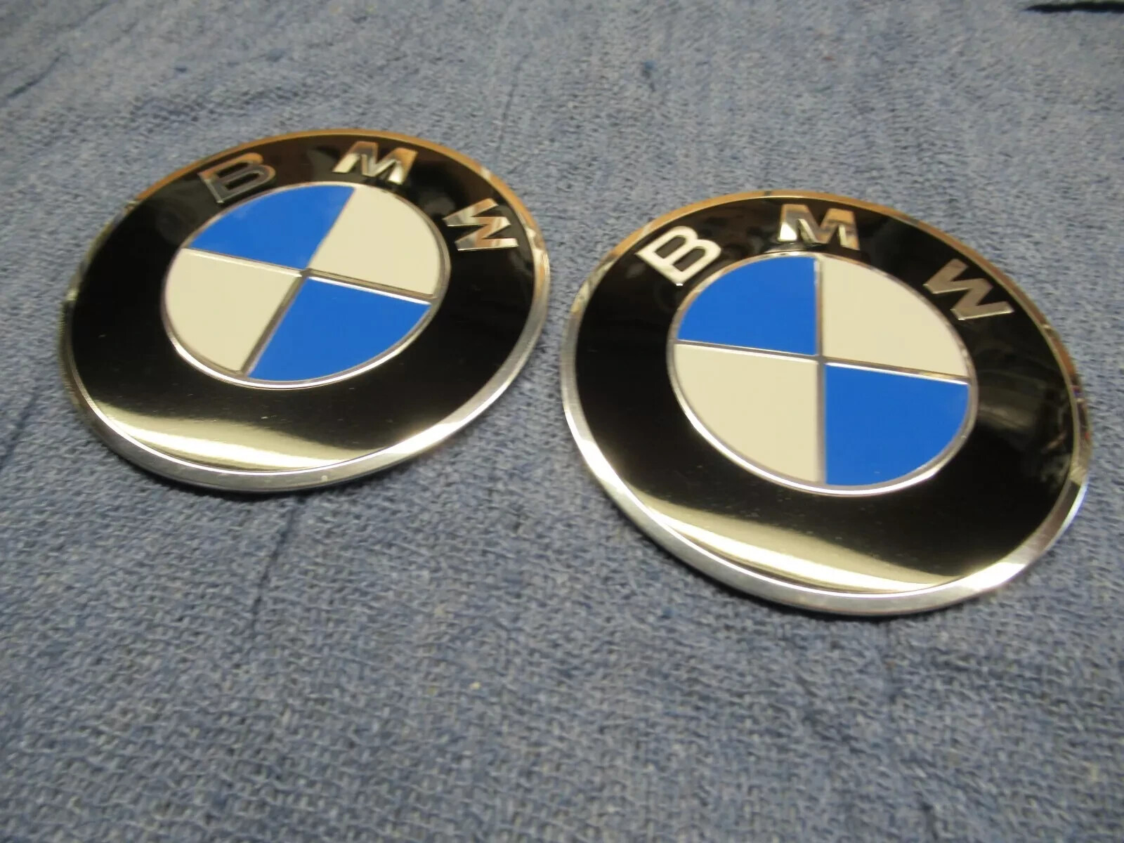 BMW Airhead 2x 70mm Gas Tank Badges Emblems r90s r90/6 r75/5 r75/6 r100rt r100rs
