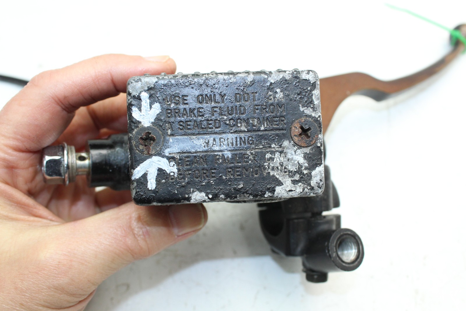 1982 SUZUKI GS650GL (#504) FRONT BRAKE MASTER CYLINDER