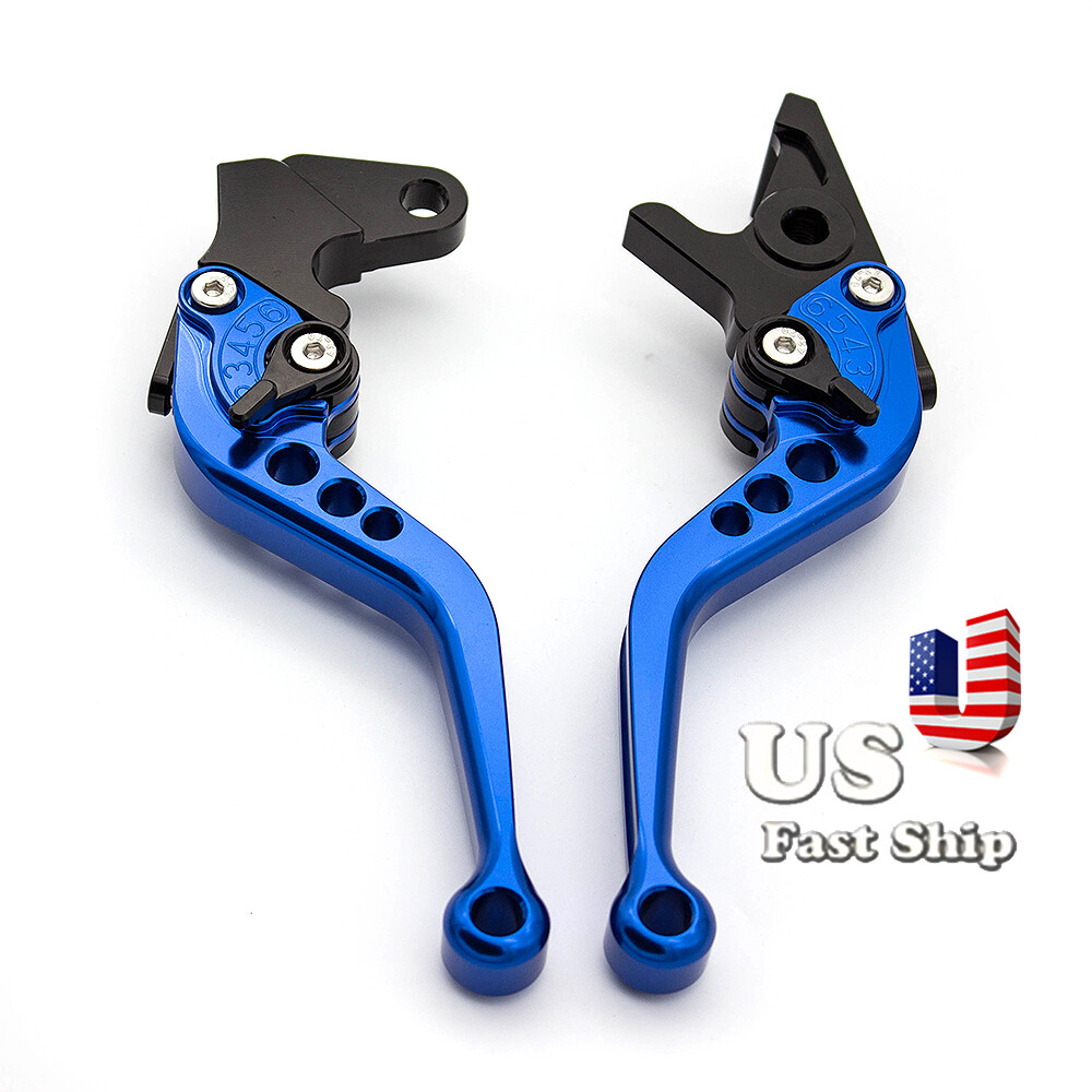 For R6S CANADA VERSION 2007-2009 CNC Short Brake Clutch Lever Hand Grips Both