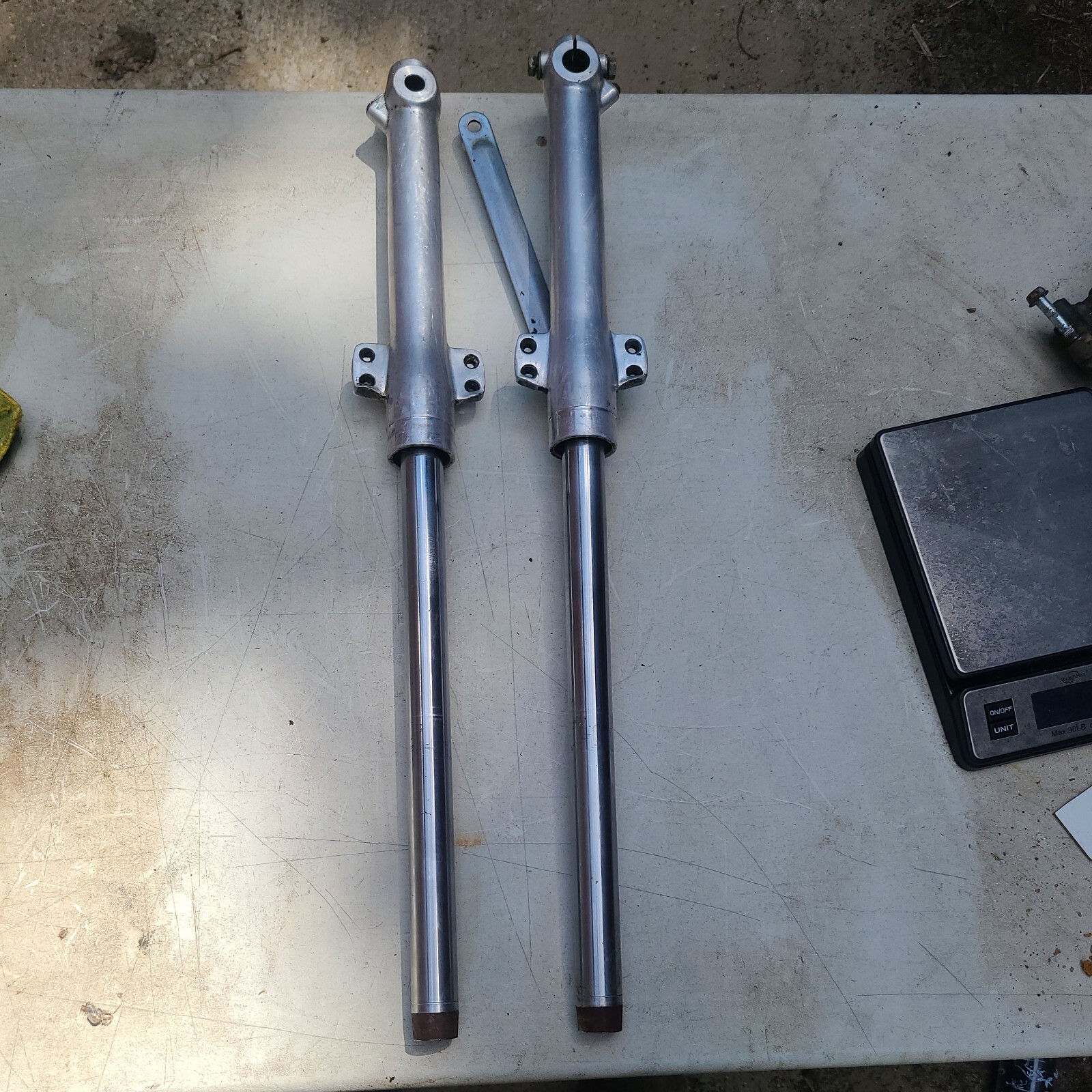 BABY CERIANI FRONT FORKS 30MM VINTAGE ROAD RACE VMX AHRMA HARLEY DAVIDSON