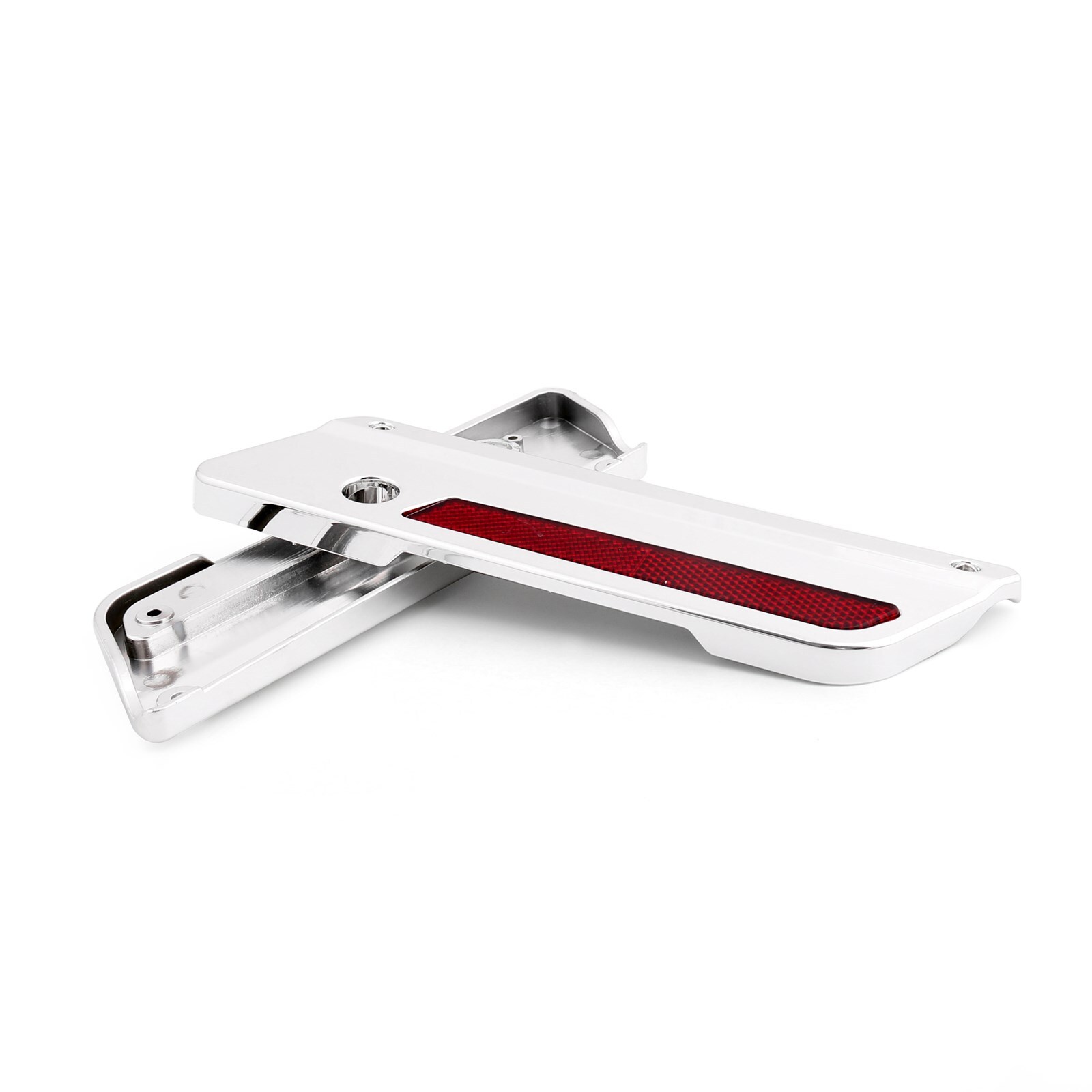 Saddlebag Latch Plate Cover Left&Right Side For Touring 1993-2013 Chrome