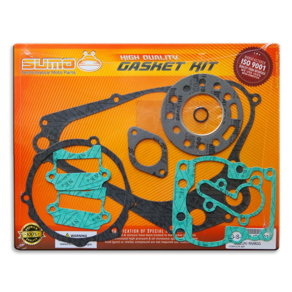High Quality Complete Engine Gasket Kit Set for Suzuki RM 80 [1986-1987-1988]