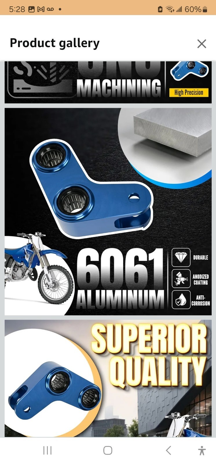 CANITU lowering Suspension Links Motorcycle Billet ,alum. Rear Seat For Yamaha
