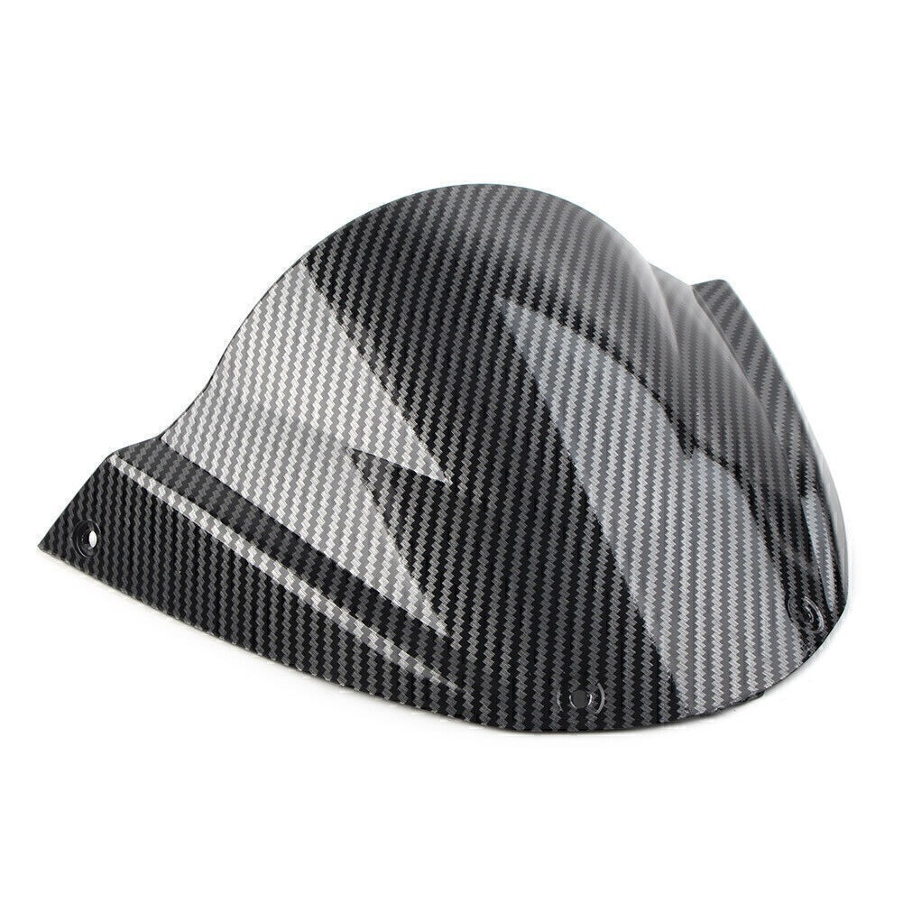 Carbon Fiber Pattern Windshield Windscreen Fit Ducati Monster 696 796 1100/S/EVO