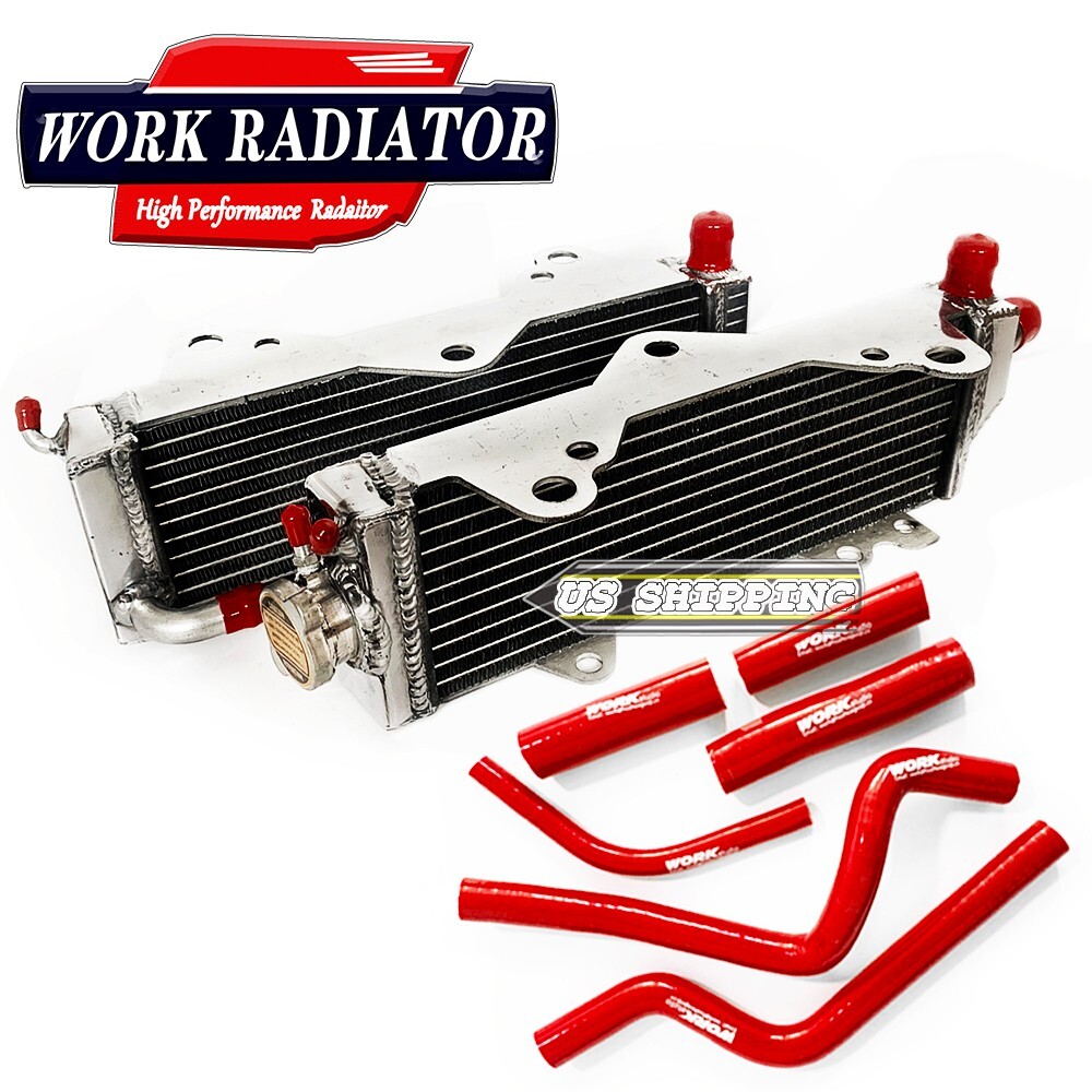 Radiator&Red Hose for Honda CR500R CR500 R 1990-2001 1994 1995 1996 1997 1998 99
