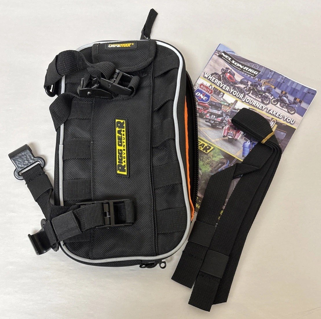 Nelson Rigg Gear Adventure Motorcycles Front Fender Bag, BLK (1) PN #RG-30 #M456