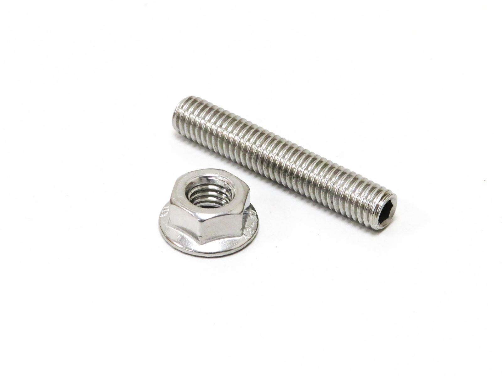 Stainless Steel Exhaust Studs & Nuts For Suzuki DS 80 1978-2000