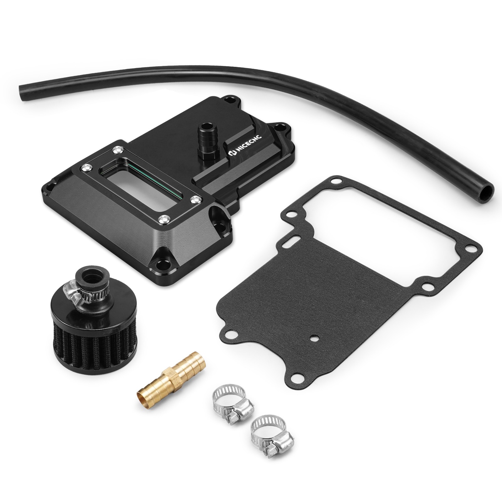 NICECNC Transmission Top Cover Kit For Harley M8 Road Glide Custom FLTRX 2010-13