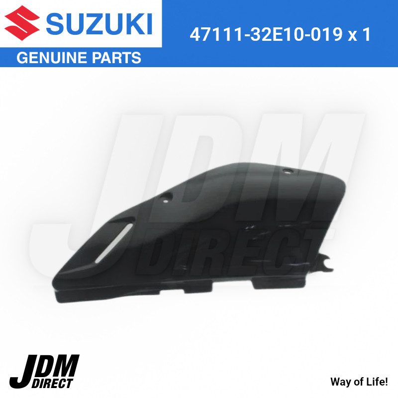 NEW 1996 – 2023 SUZUKI DR650SE DR 650 SE OEM BLACK RH RIGHT SIDE FRAME COVER