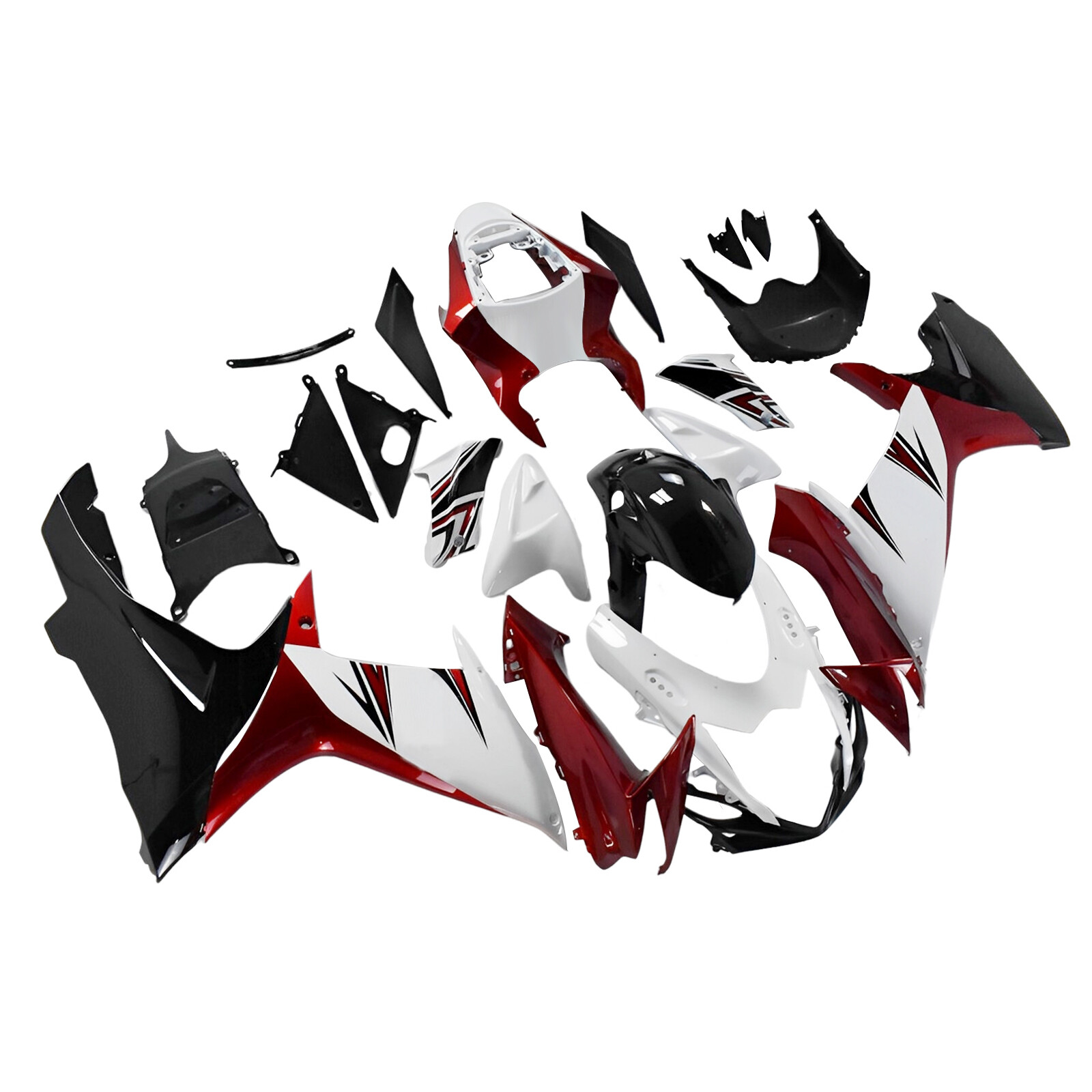 Red White Fairing Kit for Suzuki GSXR600 GSXR750 2011-2025 Injection Bodywork