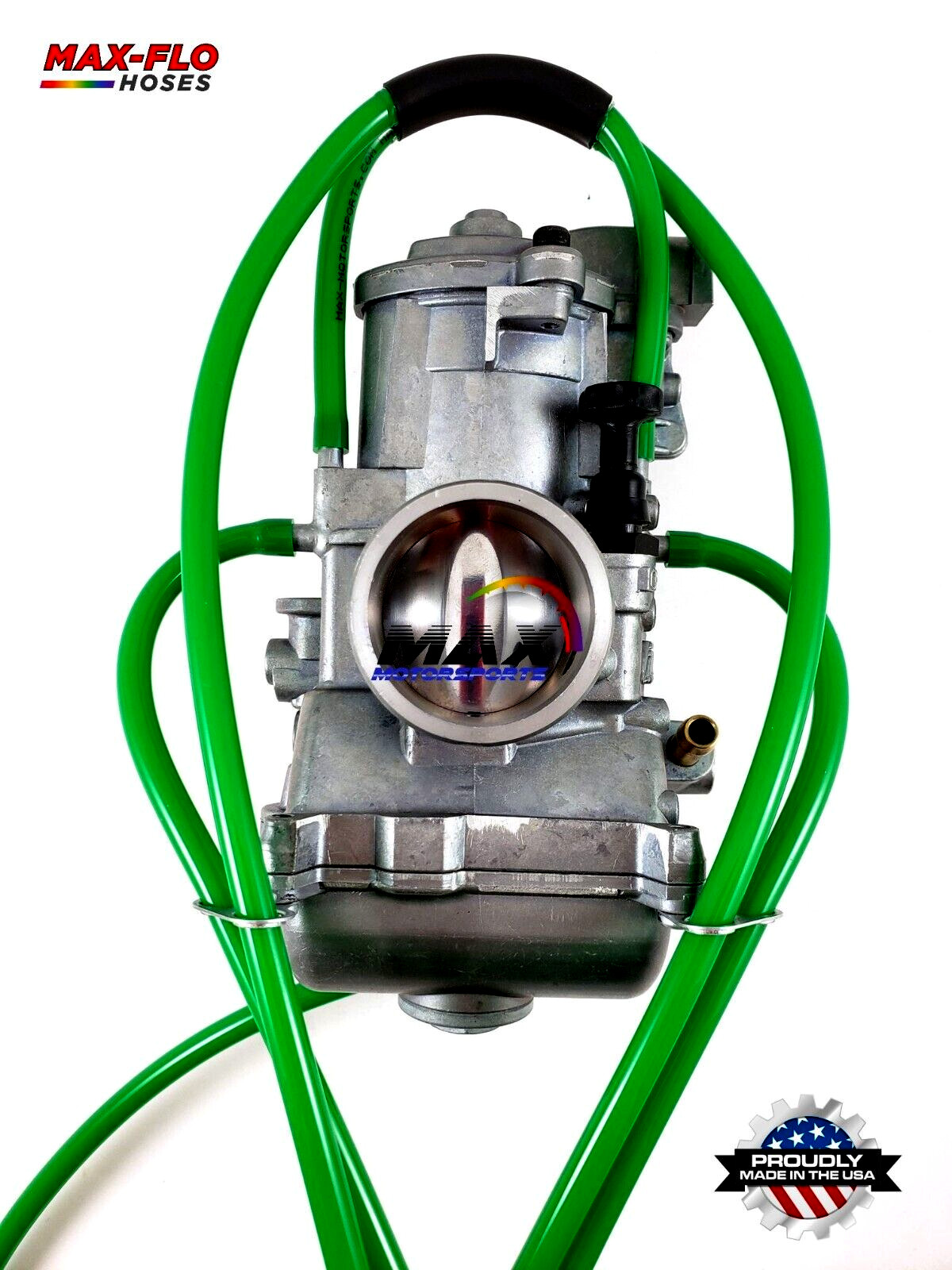10′ FT MEDIUM GREEN 4mm|3.2mm ID CARBURETOR VENT HOSE KEIHIN FCR MIKUNI CARB