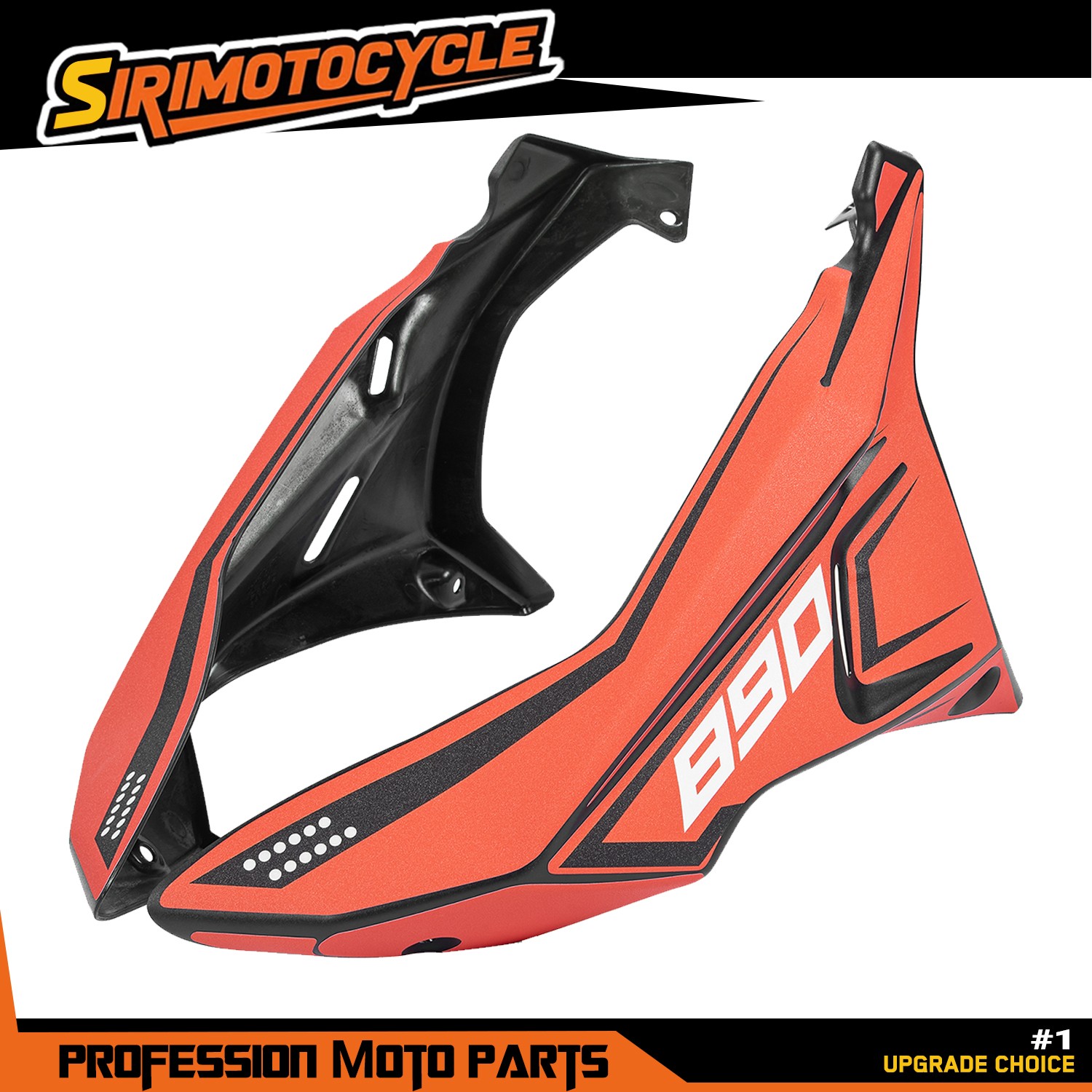 Side Winglet Deflector Cowl Frame For KTM 890 ADV R Rally 2019-2022 ABS Fairing