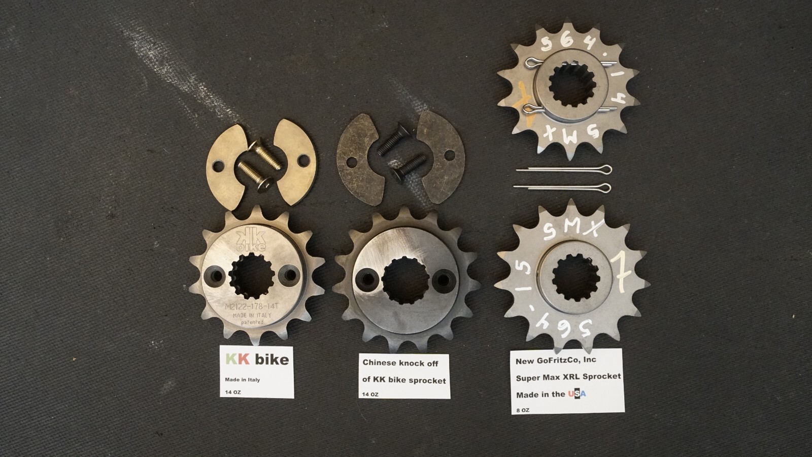 Honda XR650L FRITZCO 15T SUPER MAX long LIFE FRONT SPROCKET 520 chain
