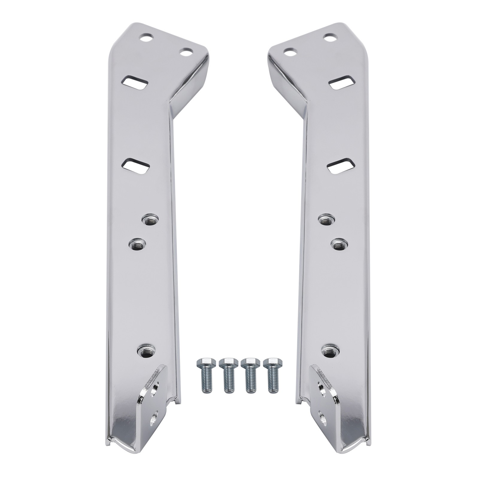 Saddlebag Rail Support Bracket 90718-79C Chrome For Touring Road Glide Flt 85-08