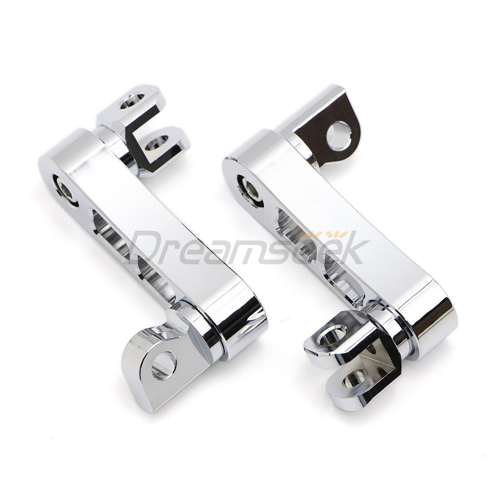 Footpegs Extension Male Mount for Harley Dyna Sportster Highway Footrest Bracket