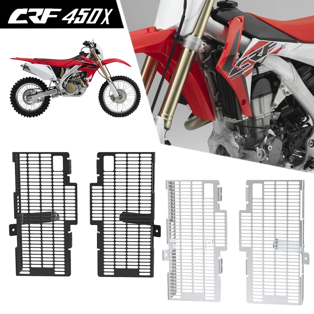 Radiator Guard Grille Cover Protector For Honda CRF450X CRF 450X 450 X CRF450 X