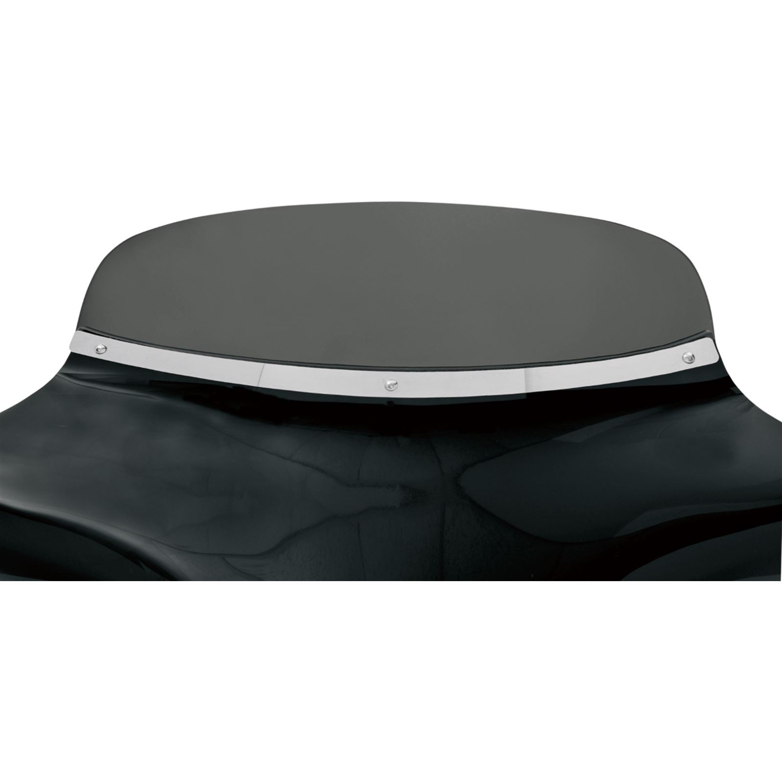 Fairing Windshield Trim – Stainless Steel – Polished – Slotted MEM0917