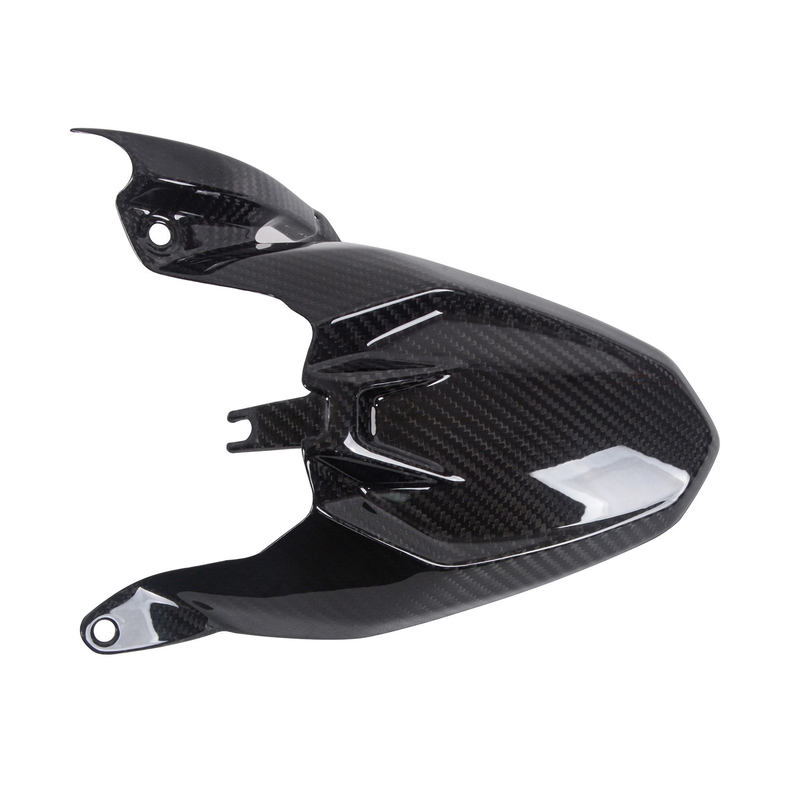 Carbon Fiber Rear Hugger Cover Motorcycle For Ducati Monster 937 2021-2023 Gloss