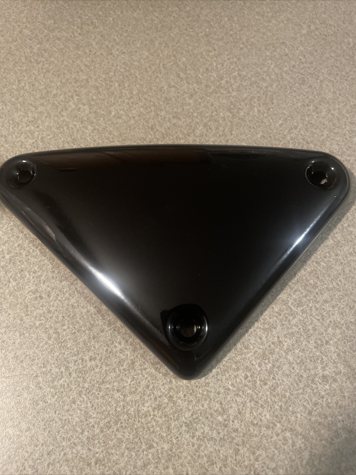 Harley XL883 Sportster Ignition Module Side Cover HUGGER GLOSS BLACK POWDER COAT