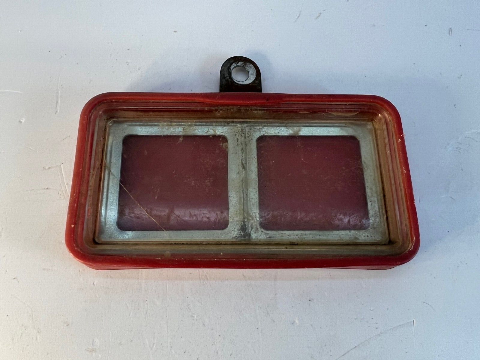 BIEMME -BOLOGNA VINTAGE ORIGINAL ITALIAN LICENCE-TAX DISC HOLDER LAMBRETTA VESPA