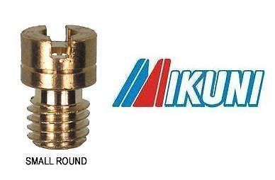 GENUINE MIKUNI N102.221 MAIN JET Size (140) Small Round Brass Slotted Head
