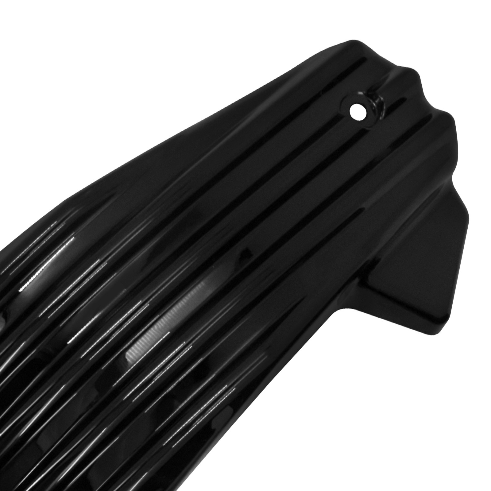 Black Battery Side Fairing Covers For Harley Fatboy FLFB Breakout FXBR 2018-2022