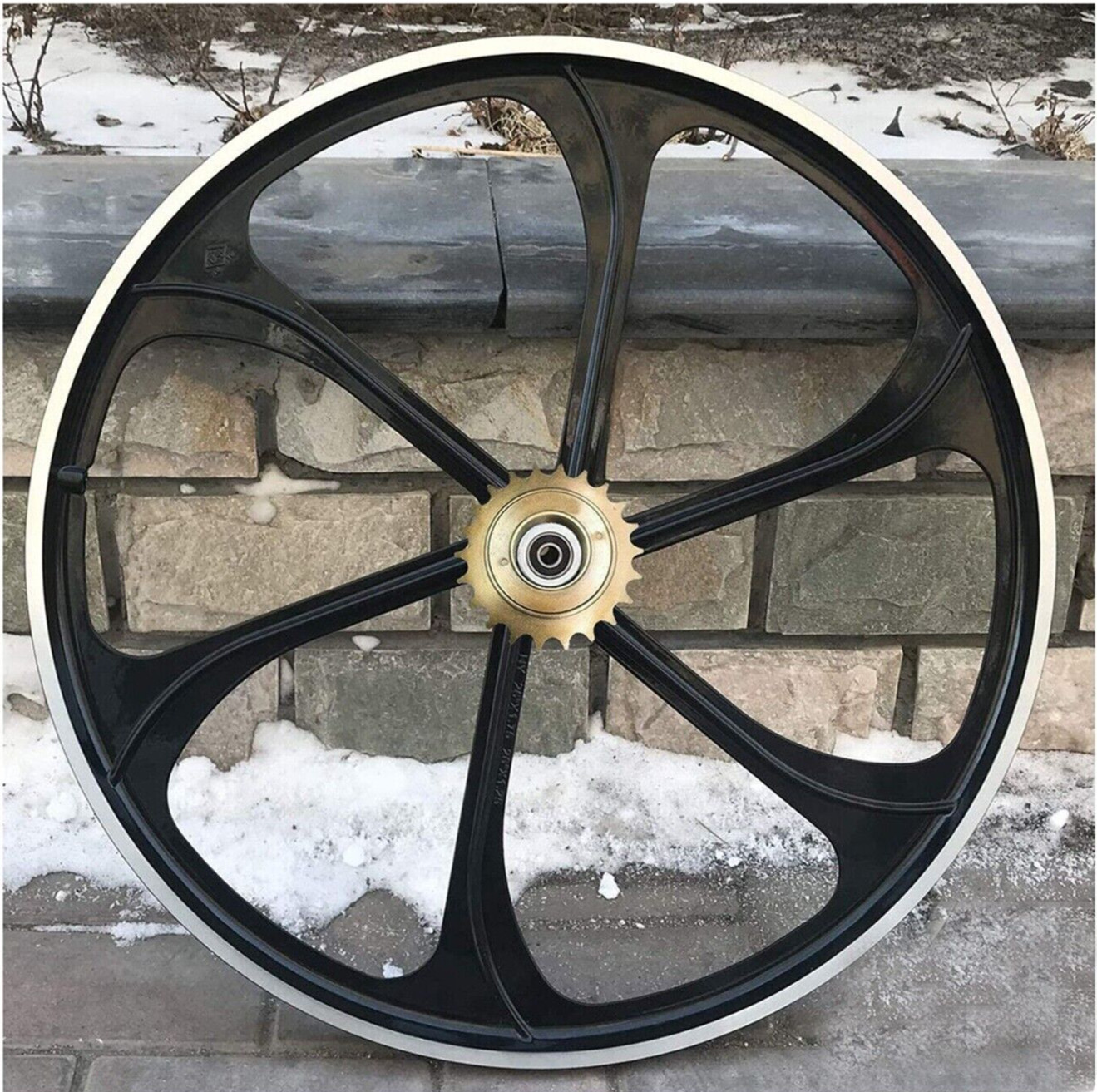 CDHPOWER 26″ Rear Mag Wheel/Bike Wheel Rims & 22T Flywheel-Gas Motorized Bicycle