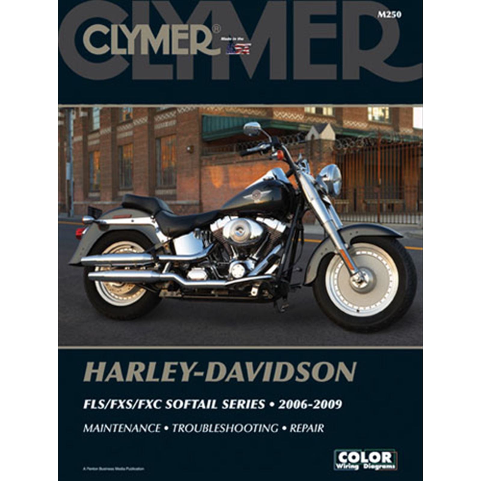 Clymer Repair Manual for Harley Davidson Soft Tail 06-10 CM250