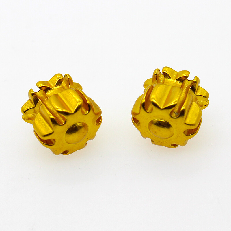 2x CNC Gold Wheel Tyre Tire Valve Stem Air Dust Cover Caps Universal Motorcycle
