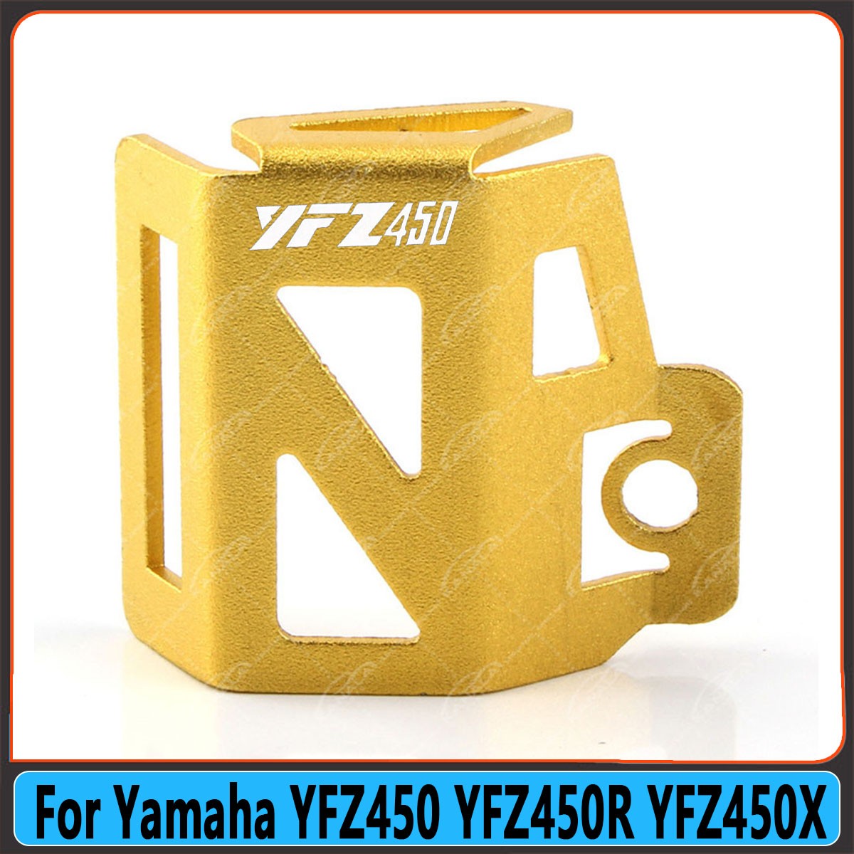 For Yamaha YFZ450 YFZ450R YFZ450X Motorcycle Rear Brake Fluid Reservoir Guards