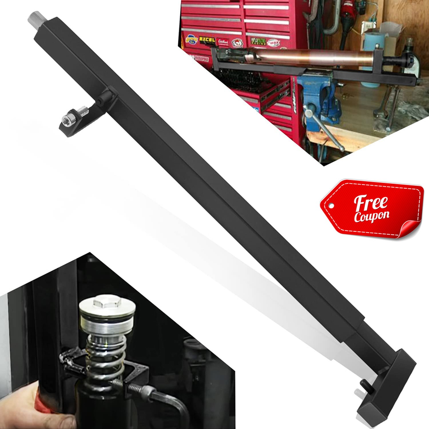 Fork Spring Compressor Tool For Most Current Sport Bikes Road Racers TFSC 01